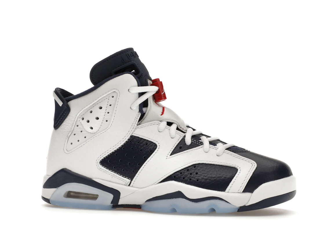 Vue 3 de Jordan 6 Retro Olympic (2024) (GS)