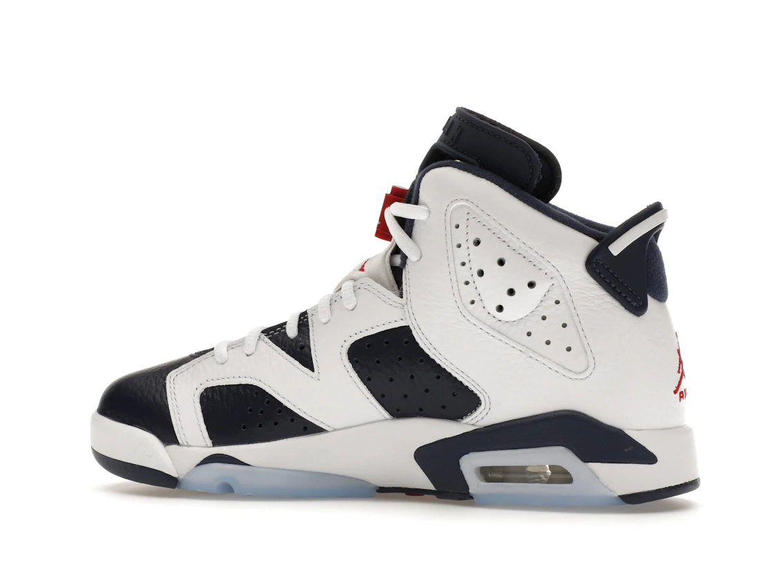 Vue 21 de Jordan 6 Retro Olympic (2024) (GS)