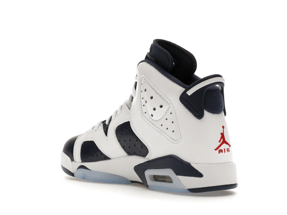 Vue 24 de Jordan 6 Retro Olympic (2024) (GS)
