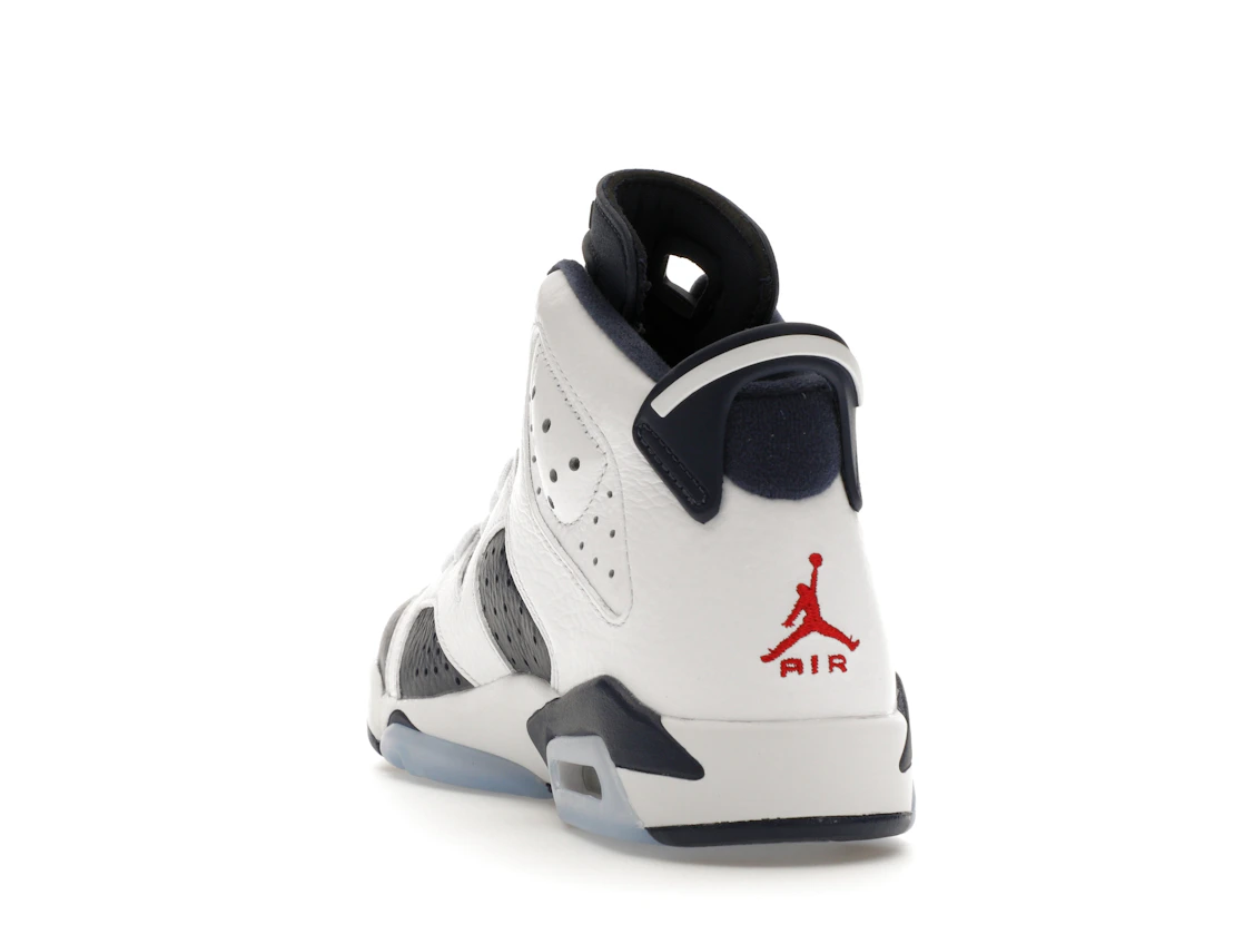 Vue 26 de Jordan 6 Retro Olympic (2024) (GS)