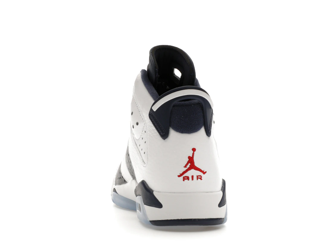 Vue 27 de Jordan 6 Retro Olympic (2024) (GS)