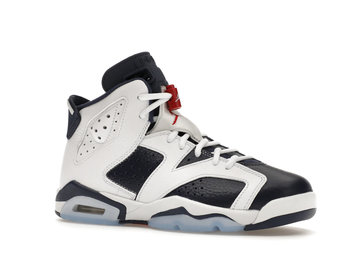 Vue 4 de Jordan 6 Retro Olympic (2024) (GS)