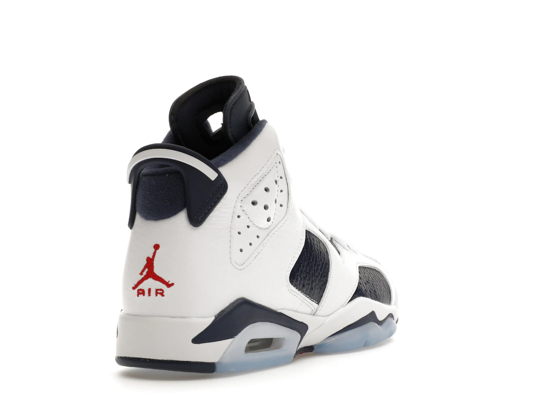 Vue 31 de Jordan 6 Retro Olympic (2024) (GS)