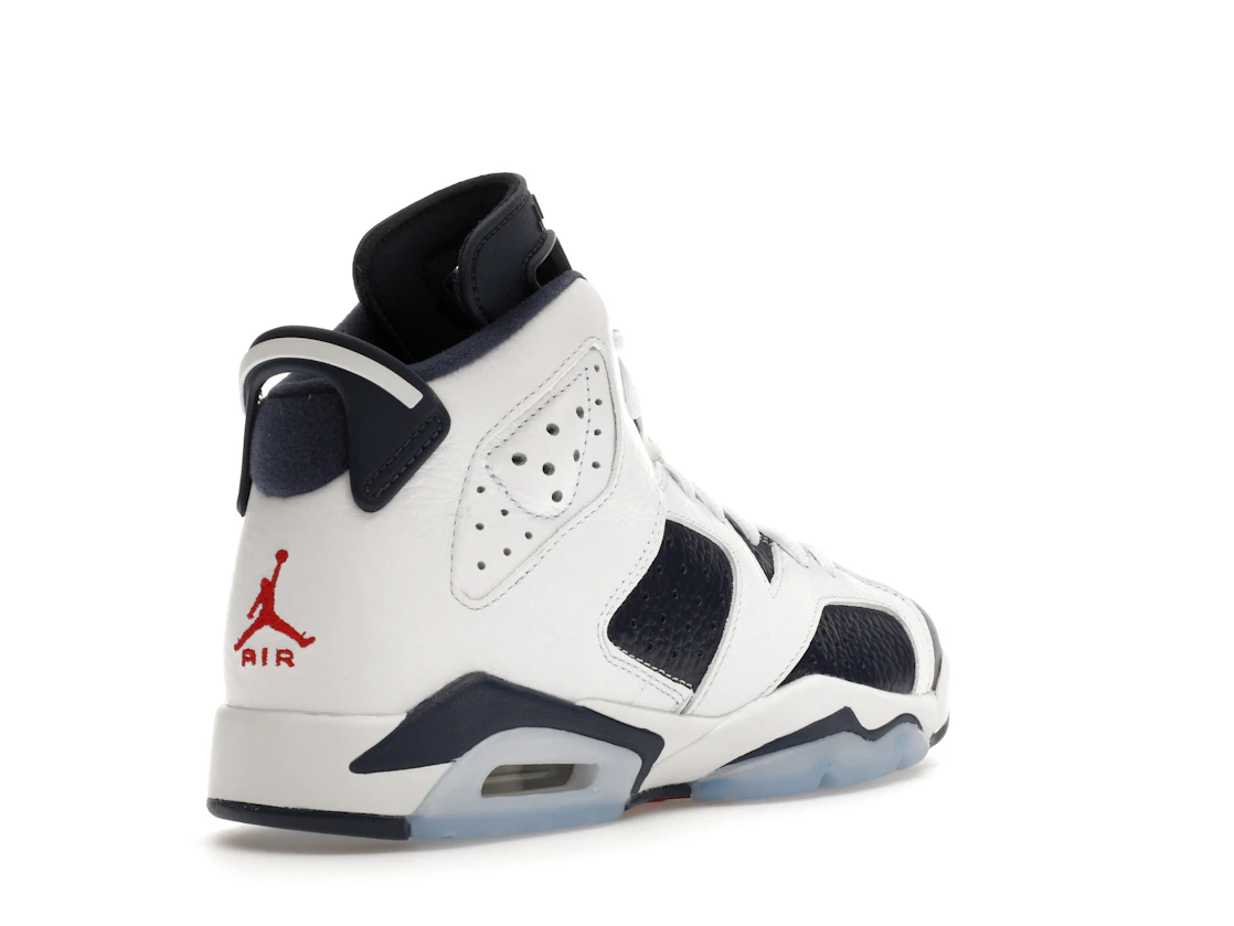 Vue 32 de Jordan 6 Retro Olympic (2024) (GS)