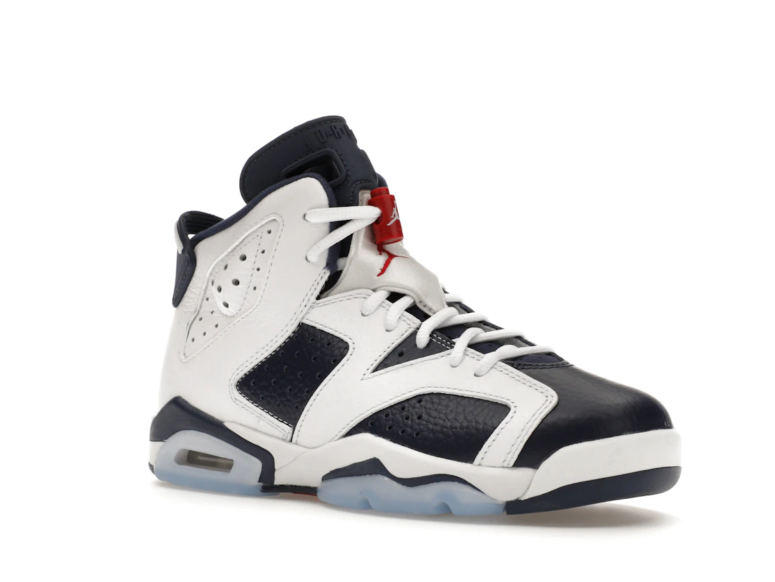 Vue 5 de Jordan 6 Retro Olympic (2024) (GS)