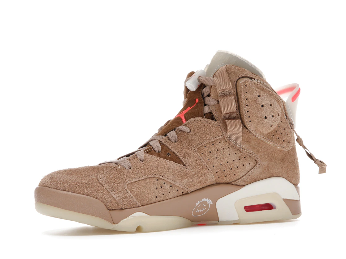 Vue 16 de Jordan 6 Retro Travis Scott British Khaki