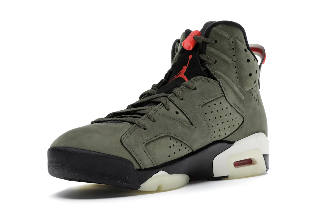 Vue 14 de Jordan 6 Retro Travis Scott