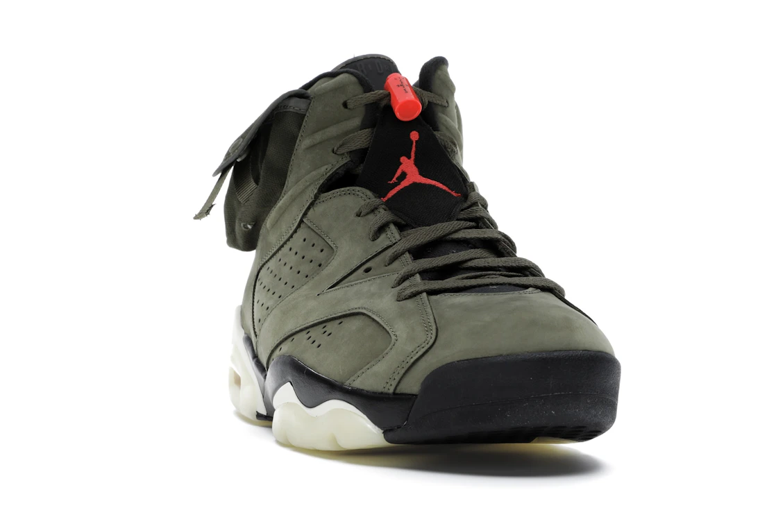Vue 8 de Jordan 6 Retro Travis Scott