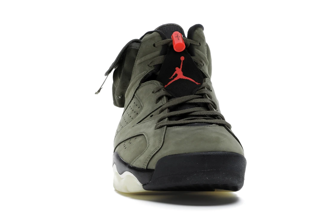 Vue 9 de Jordan 6 Retro Travis Scott