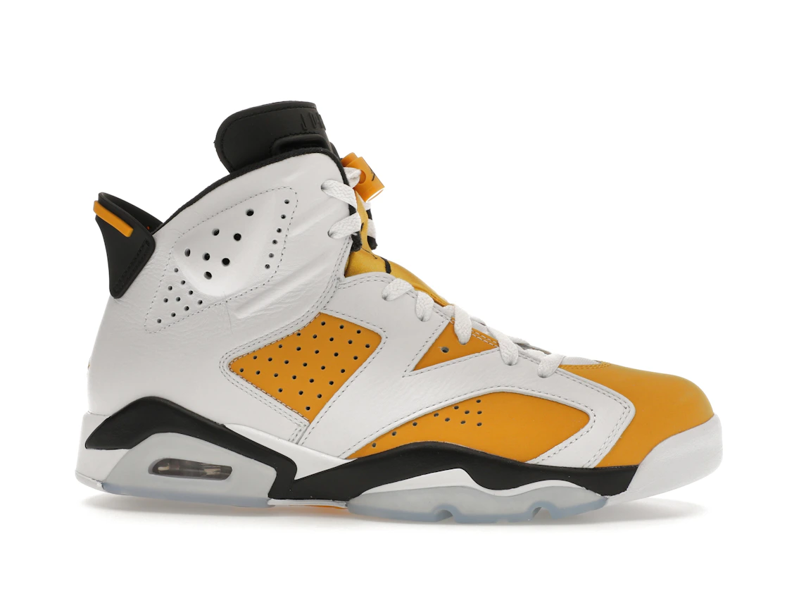 Vue 2 de Jordan 6 Retro Yellow Ochre