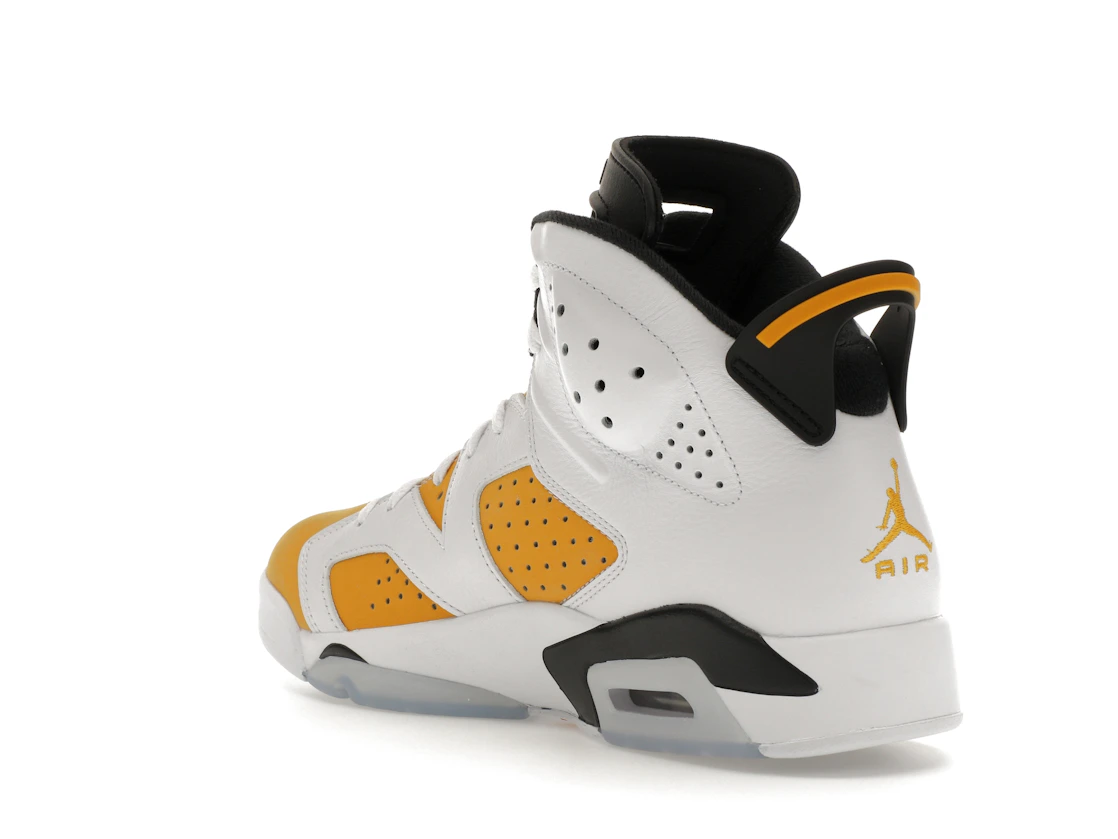 Vue 24 de Jordan 6 Retro Yellow Ochre