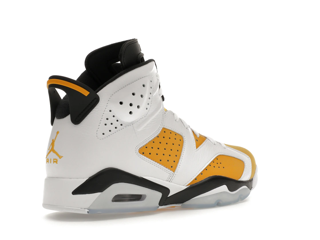 Vue 33 de Jordan 6 Retro Yellow Ochre