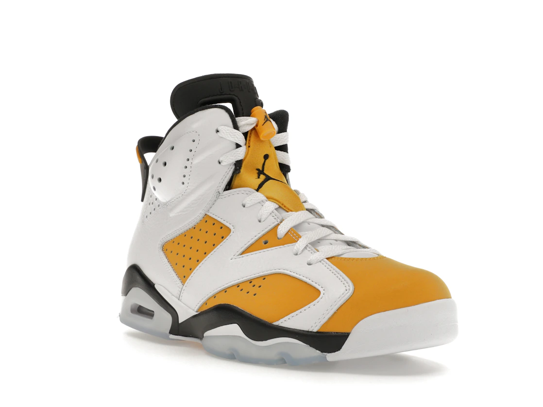 Vue 6 de Jordan 6 Retro Yellow Ochre