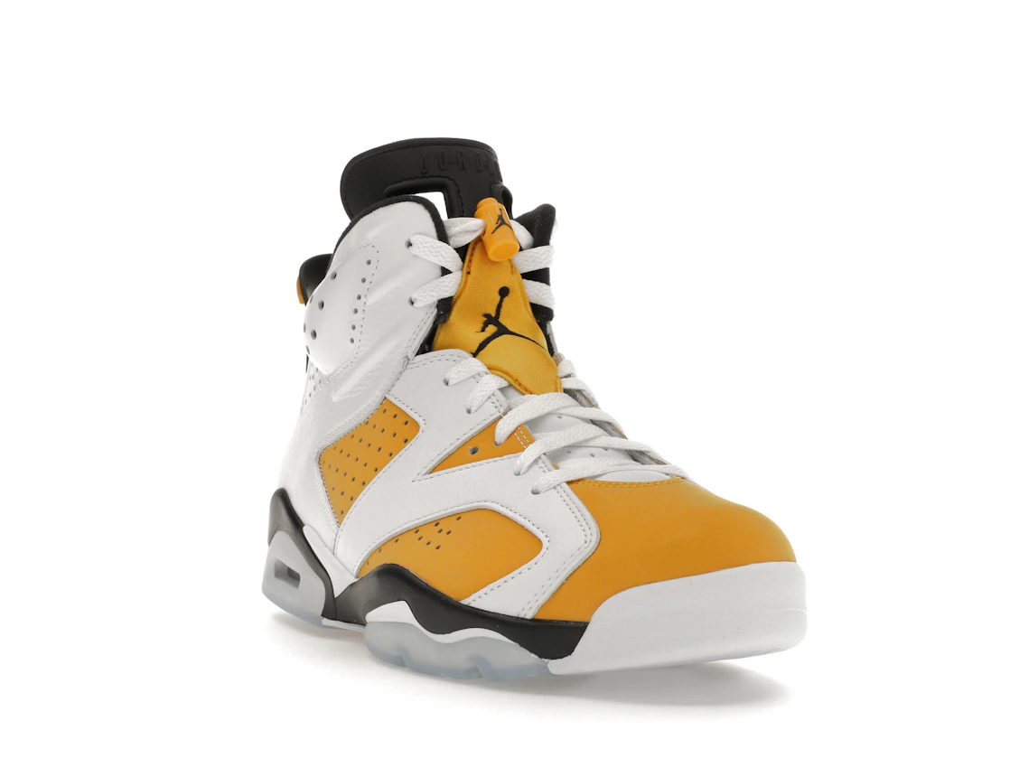 Vue 7 de Jordan 6 Retro Yellow Ochre