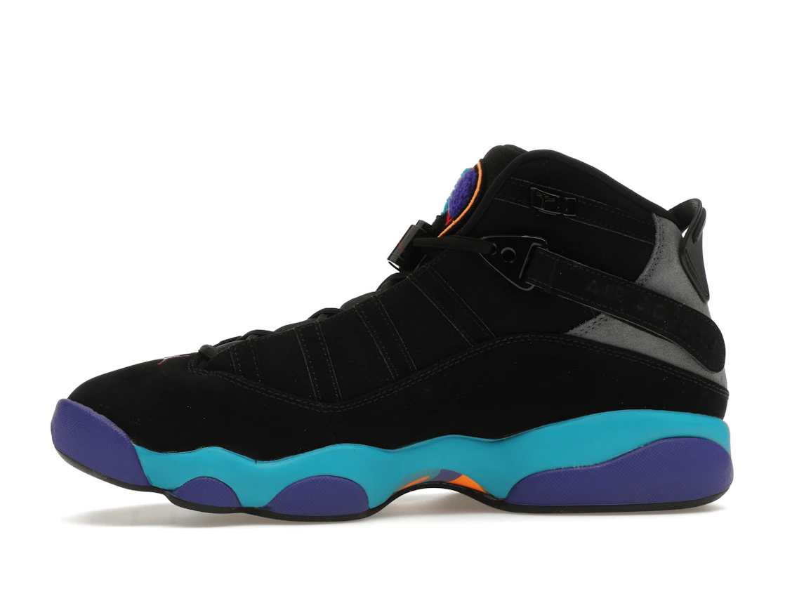 Vue 18 de Jordan 6 Rings Aqua