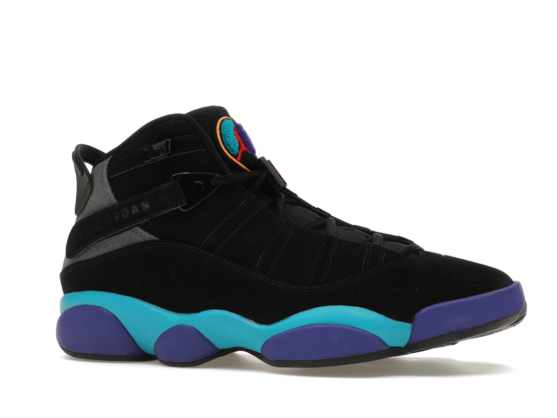 Vue 3 de Jordan 6 Rings Aqua