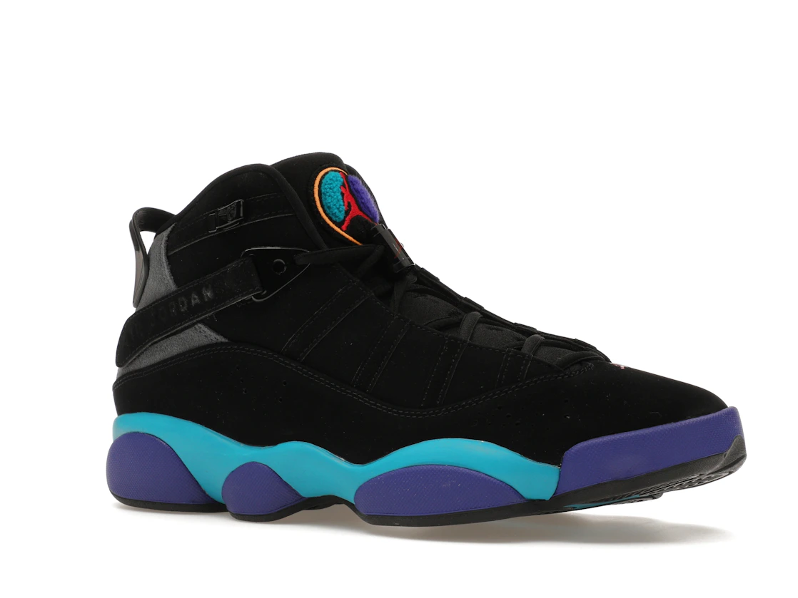Vue 4 de Jordan 6 Rings Aqua