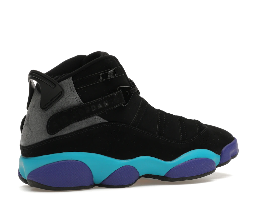 Vue 34 de Jordan 6 Rings Aqua