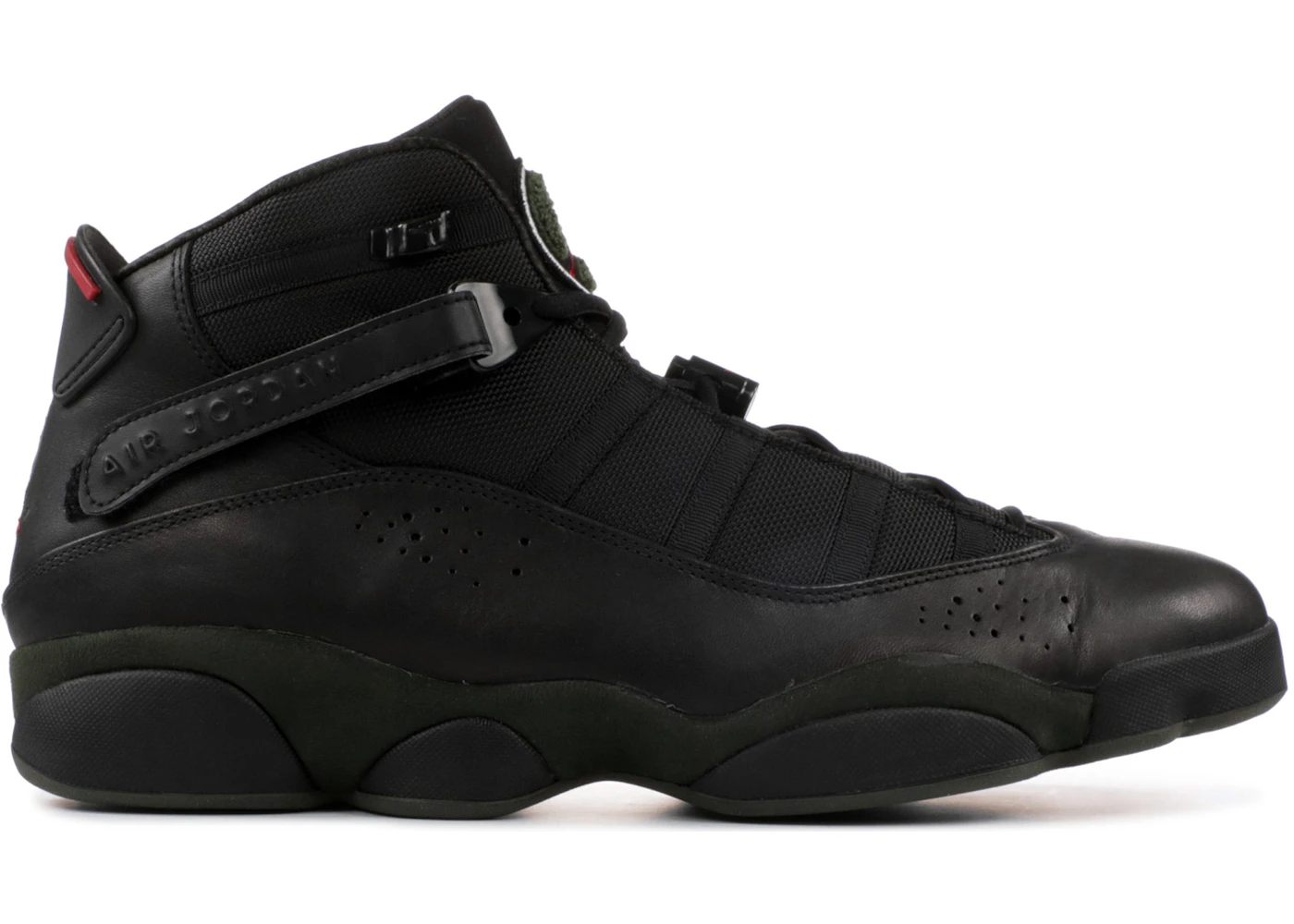 Jordan 6 Rings LS Black Dark Army