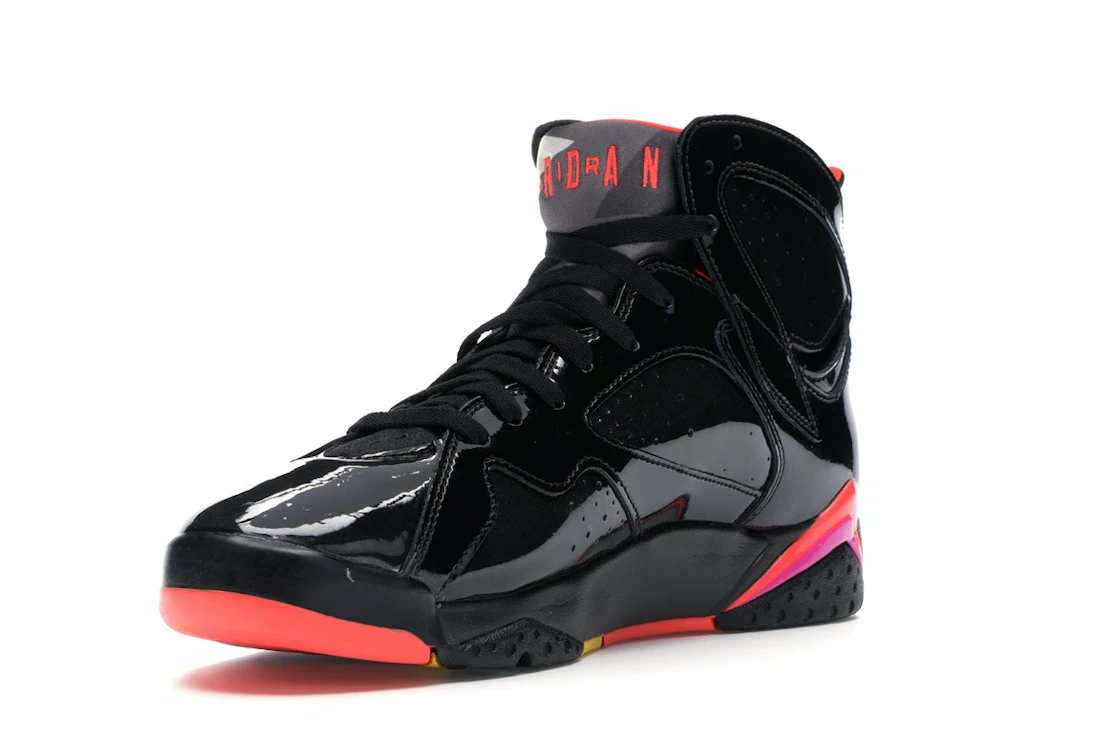 Vue 14 de Jordan 7 Retro Black Patent 