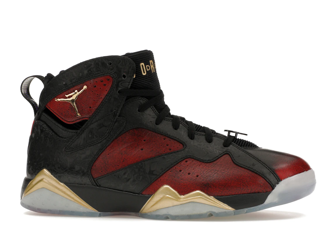 Vue 2 de Jordan 7 Retro Doernbecher
