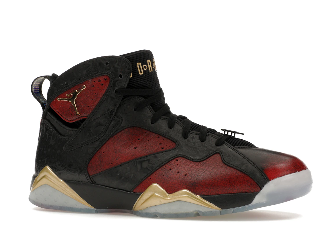 Vue 3 de Jordan 7 Retro Doernbecher
