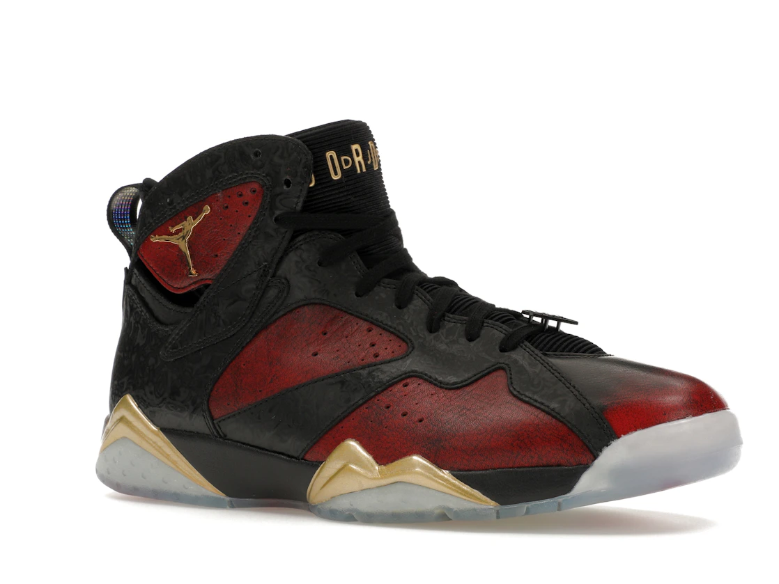 Vue 4 de Jordan 7 Retro Doernbecher
