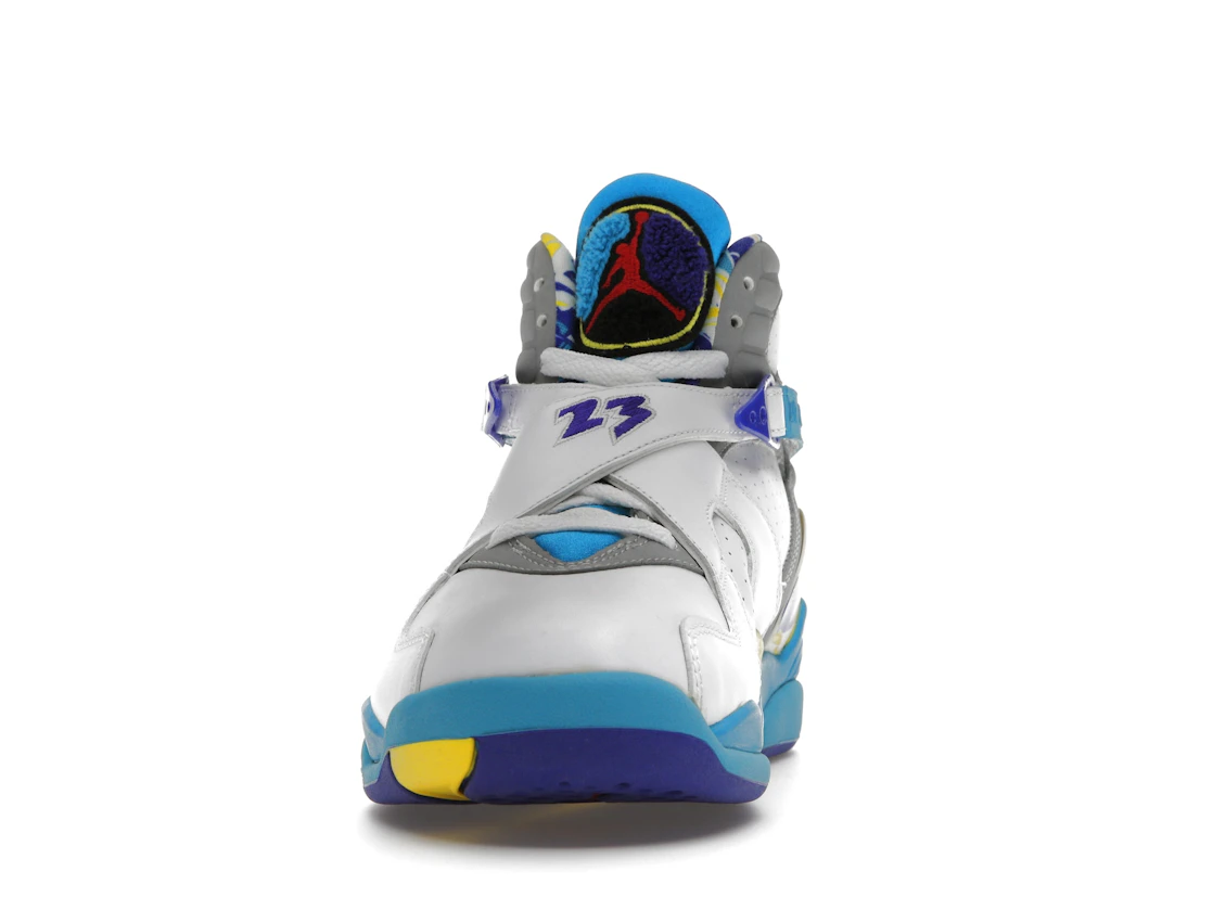 Vue 11 de Jordan 8 Retro White Aqua (2007) 