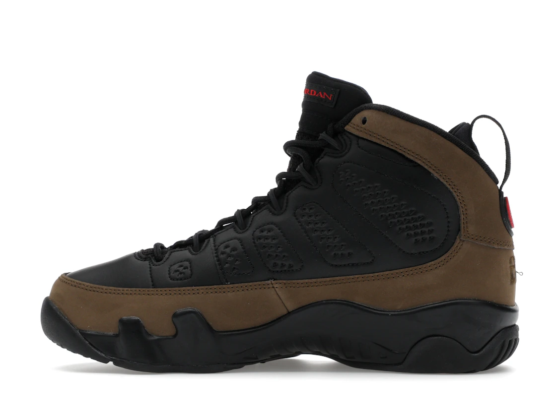 Vue 20 de Jordan 9 Retro Olive (2024) (GS)