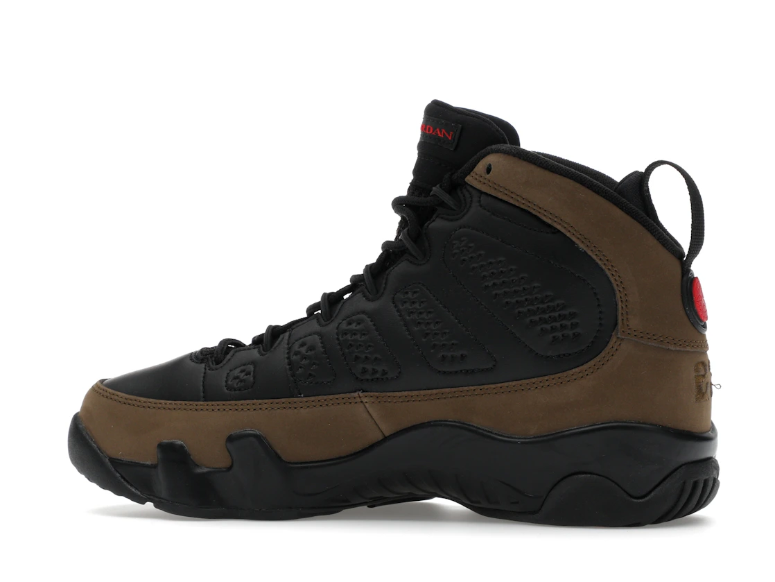 Vue 21 de Jordan 9 Retro Olive (2024) (GS)