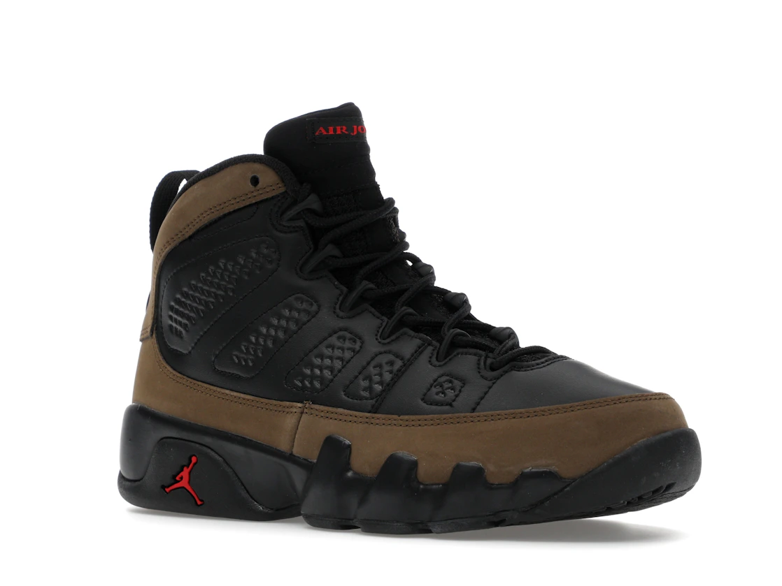 Vue 5 de Jordan 9 Retro Olive (2024) (GS)