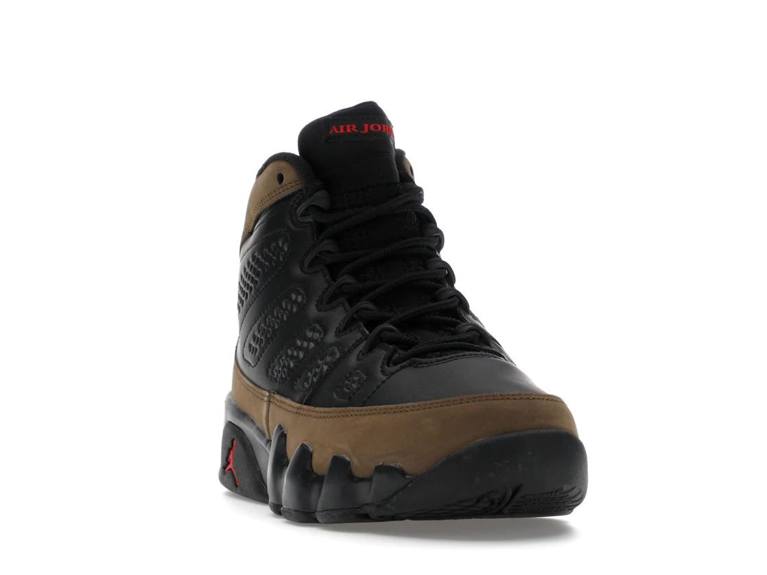 Vue 8 de Jordan 9 Retro Olive (2024) (GS)