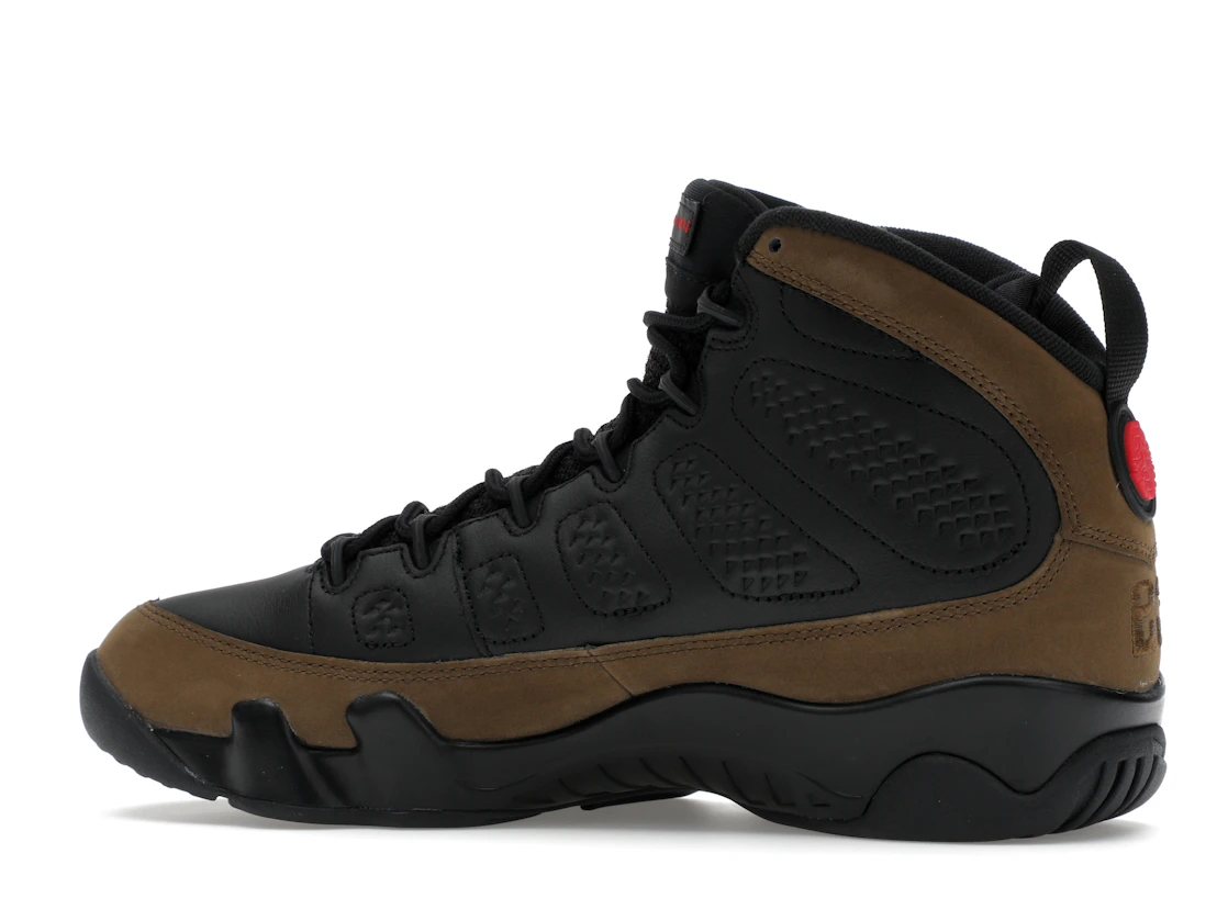 Vue 21 de Jordan 9 Retro Olive (2024)