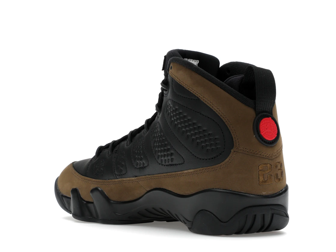 Vue 24 de Jordan 9 Retro Olive (2024)
