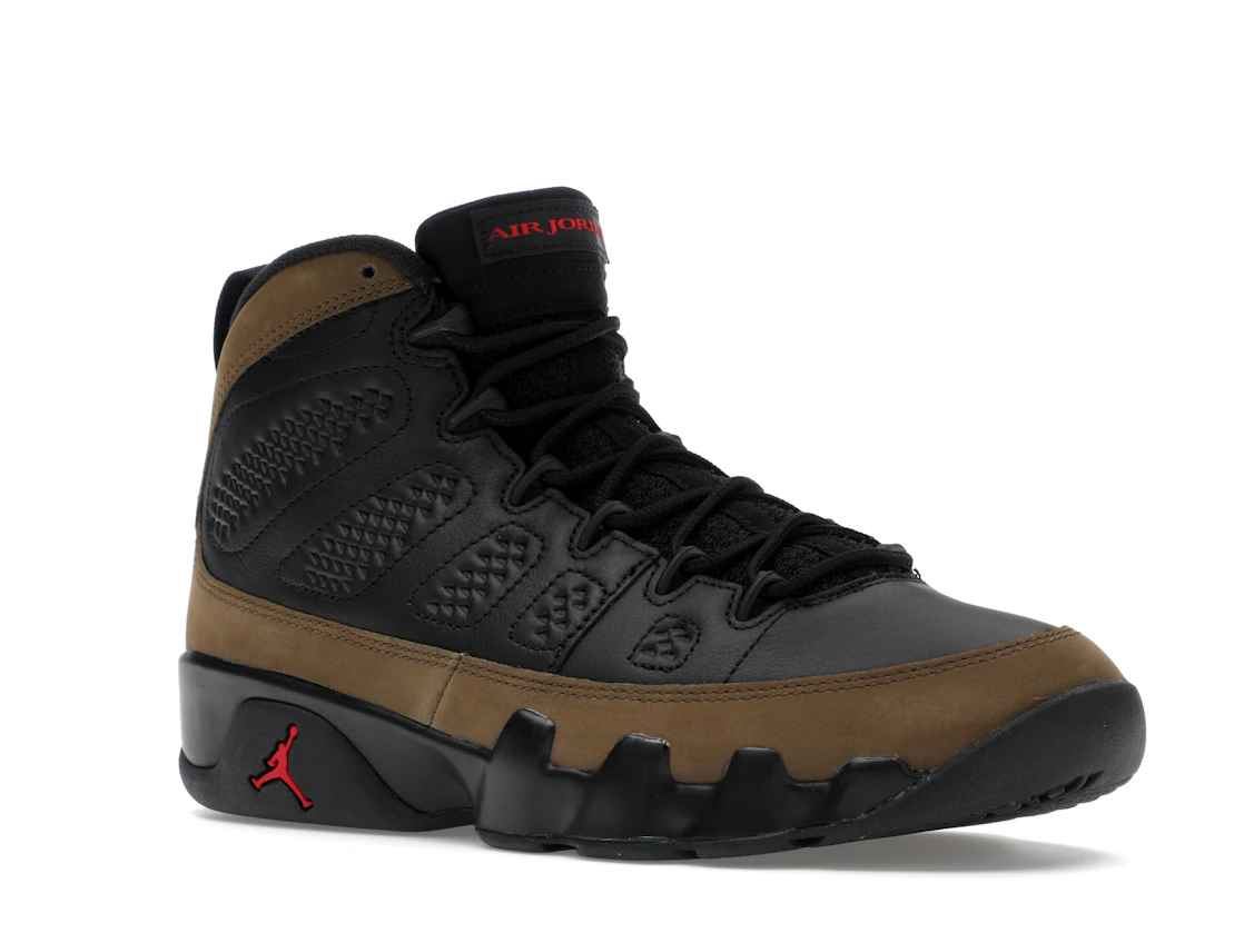 Vue 5 de Jordan 9 Retro Olive (2024)