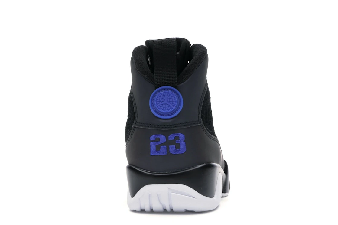 Vue 28 de Jordan 9 Retro Racer Blue
