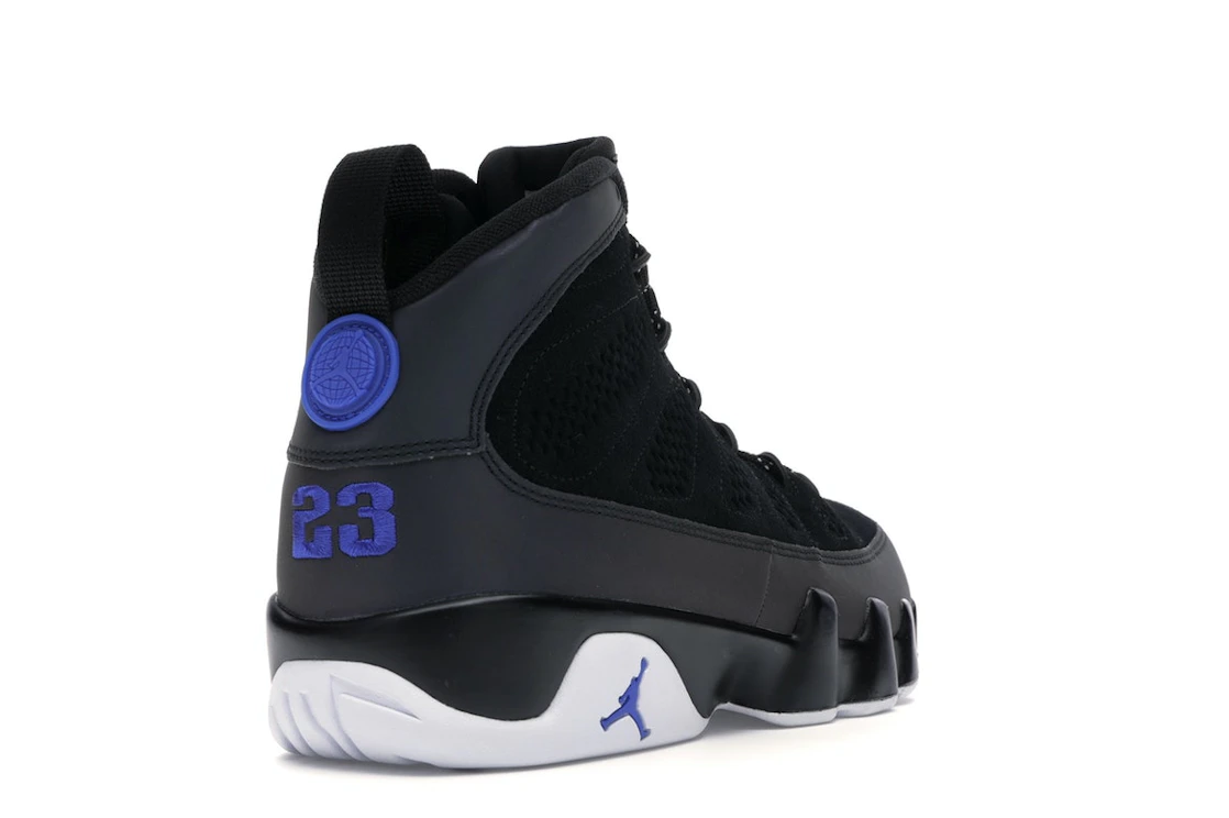 Vue 31 de Jordan 9 Retro Racer Blue