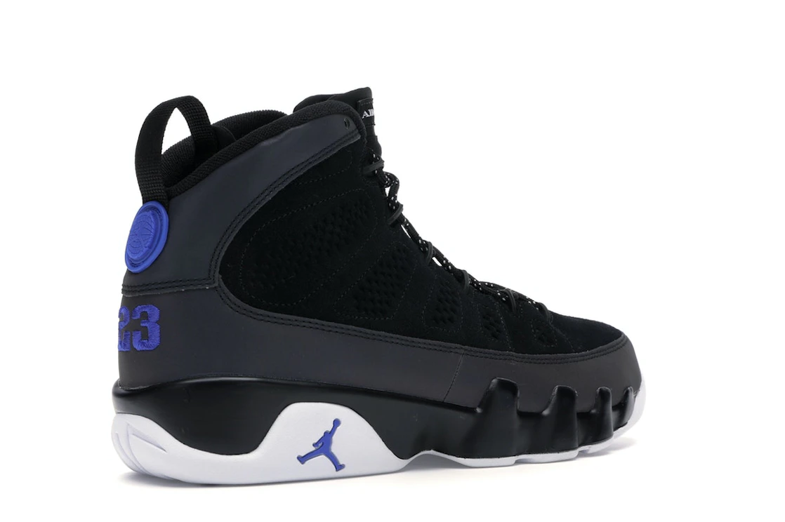 Vue 33 de Jordan 9 Retro Racer Blue