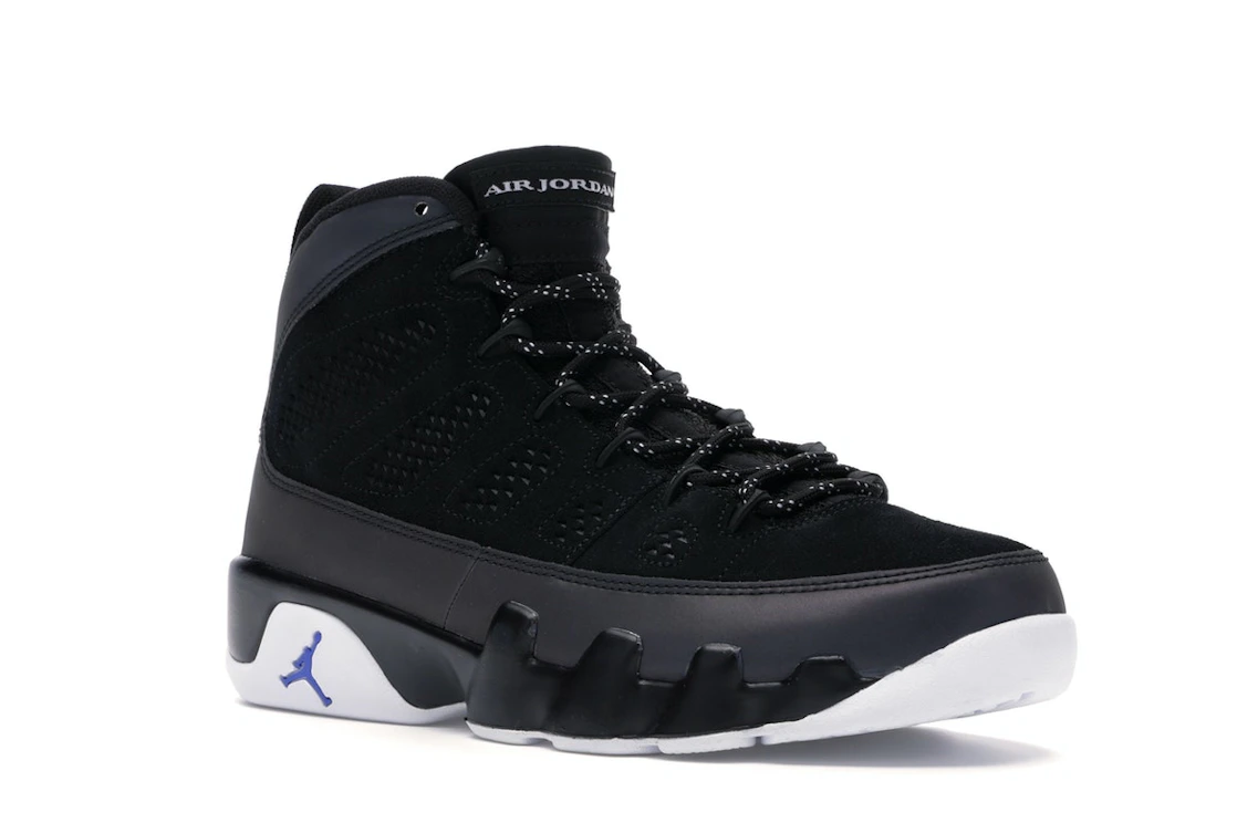 Vue 5 de Jordan 9 Retro Racer Blue