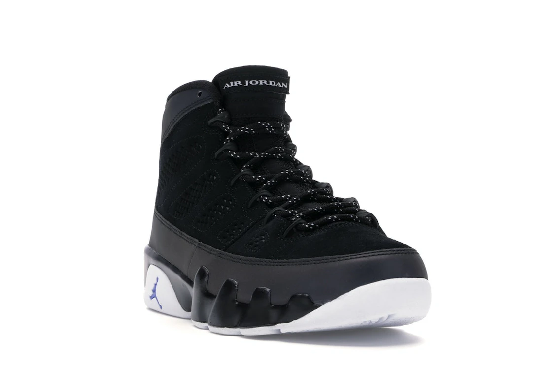 Vue 7 de Jordan 9 Retro Racer Blue