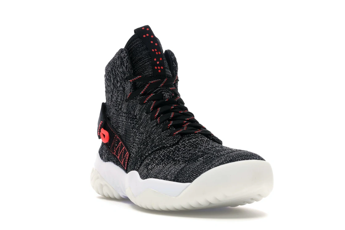 Vue 7 de Jordan Apex React Black Atmosphere Grey Infrared 23
