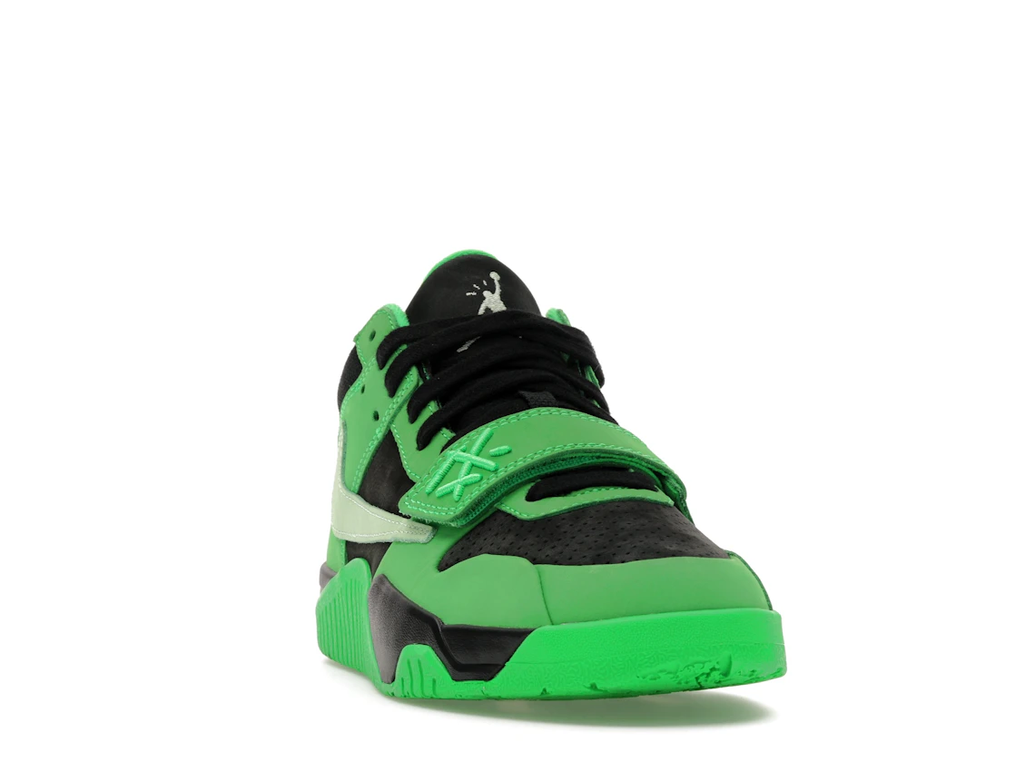 Vue 8 de Jordan CJ1 T-Rexx Travis Scott Green Spark
