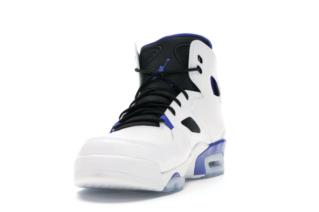 Vue 12 de Jordan Flightclub 91 White Hyper Royal Black