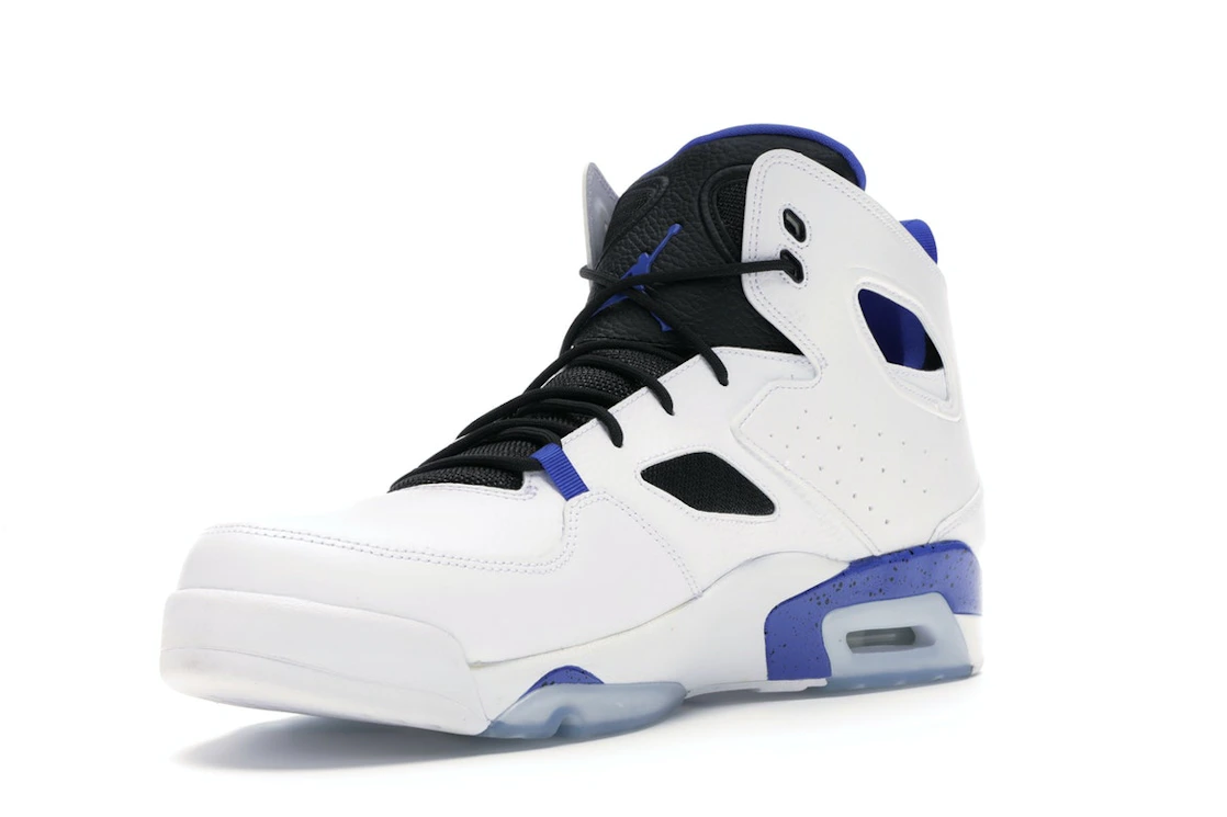 Vue 14 de Jordan Flightclub 91 White Hyper Royal Black
