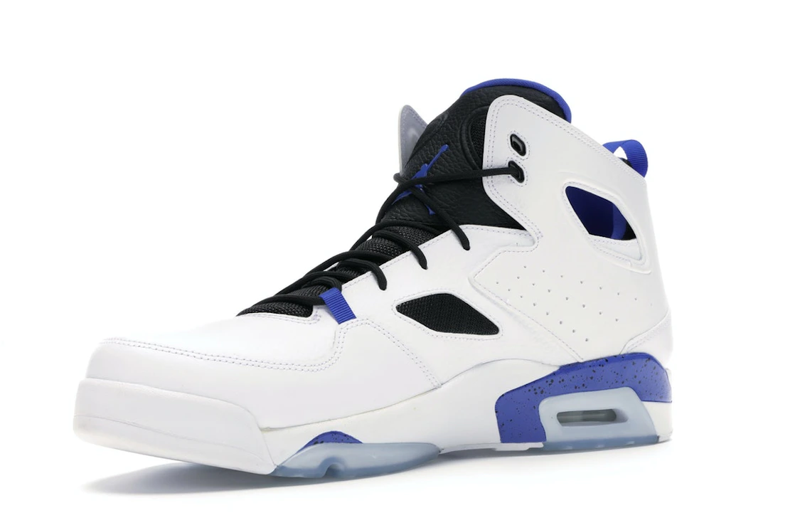 Vue 15 de Jordan Flightclub 91 White Hyper Royal Black