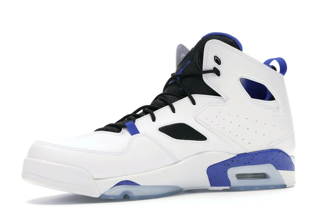 Vue 16 de Jordan Flightclub 91 White Hyper Royal Black