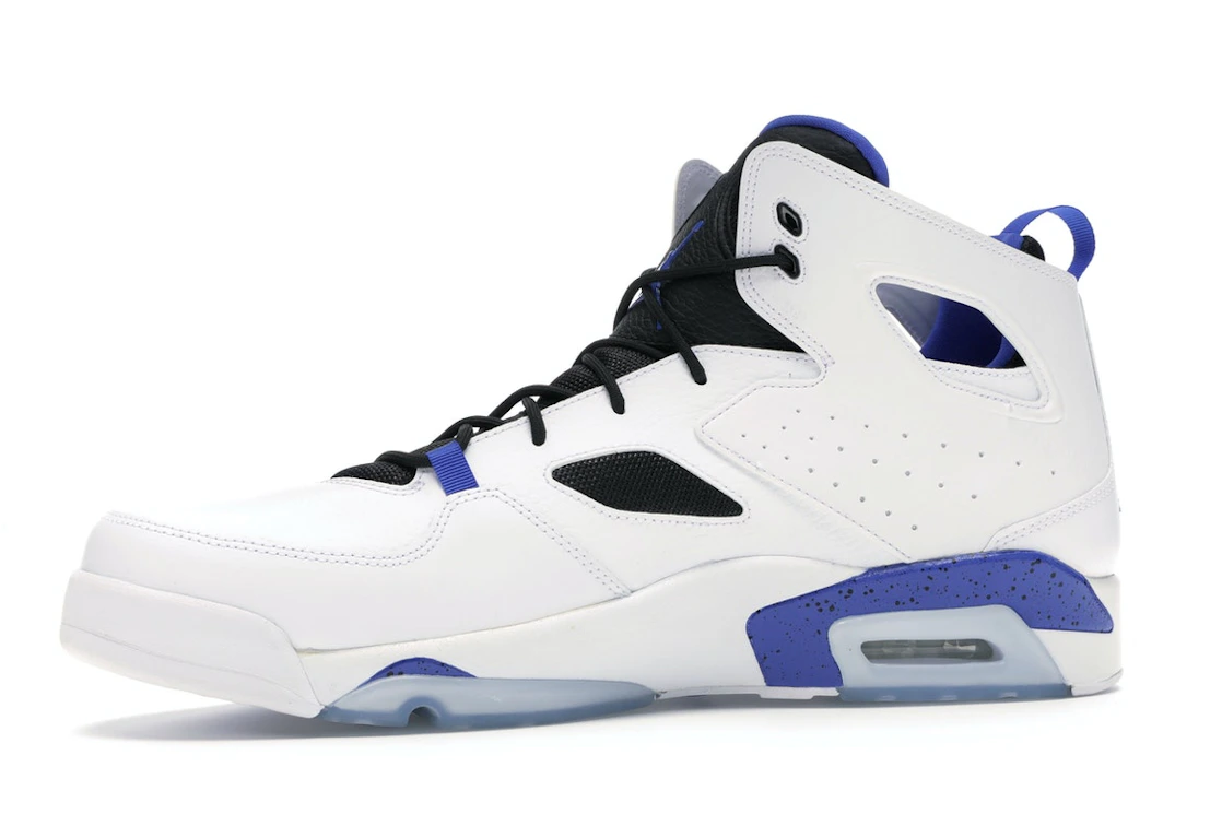 Vue 17 de Jordan Flightclub 91 White Hyper Royal Black
