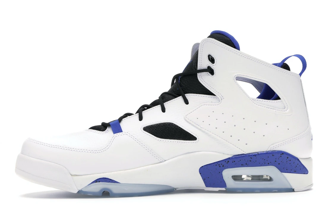 Vue 18 de Jordan Flightclub 91 White Hyper Royal Black
