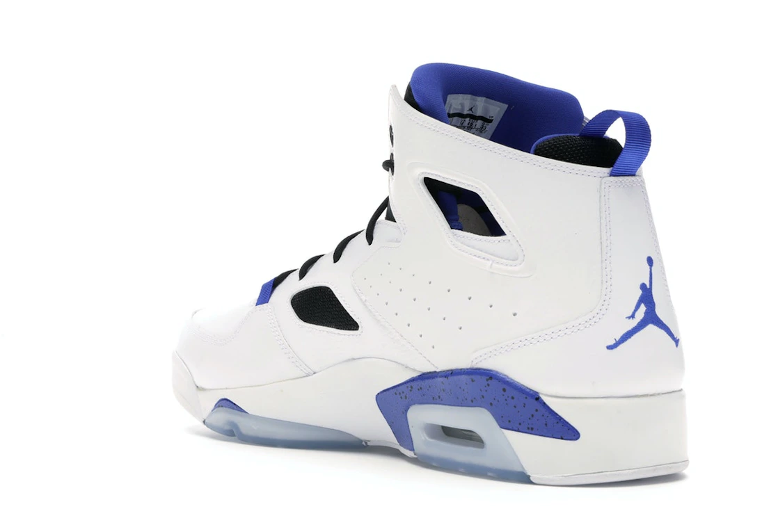 Vue 24 de Jordan Flightclub 91 White Hyper Royal Black