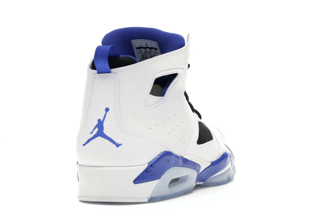 Vue 30 de Jordan Flightclub 91 White Hyper Royal Black
